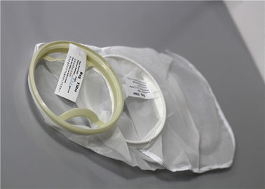 China Customized Liquid Filter Bag Sock , 5 Micron Cloth Filter Bags For Water Treatment supplier