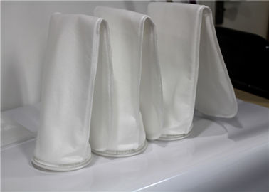China Mesh Pump Polyester Filter Bag 3D Space Inside Low Fiber Release Liquid Solid Separation supplier