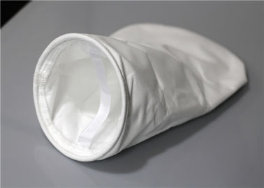 China 2 800 Micron Fabric Liquid Filter Bag 100% Welded Seams Long Durability supplier