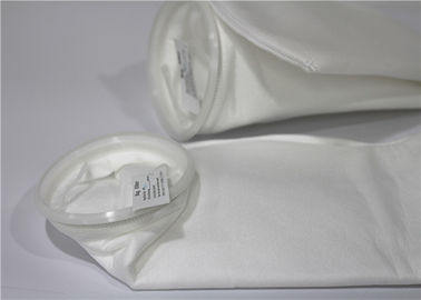 China High Temperature Nylon Mesh Filter Bags Sewn Construction Glazed Finish Non Woven supplier
