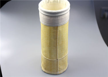 China Singed Aramid Filter Bag For High Viscosity Liquid Filtration Low Fatigue Damage supplier