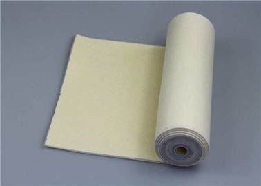 China Cylindrical Bag Needle Felt Filter Cloth , Acrylic Poly Synthetic Filter Fabric Polyacrylonitrile supplier