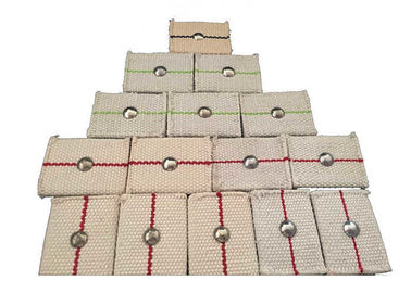 China Flour Mills Air Slide Cloth Food Grade Sieve Pads Metal Slider With Chromeplate Rivet supplier