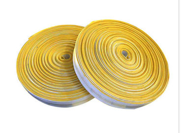 China Canvas Braided Cloth Air Slide Belt PU Coated For Roller Conveyor Systems supplier