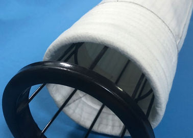 China Dust Collector Polyester Felt Filter Bag Round Bottom Type With PTFE Membrane supplier