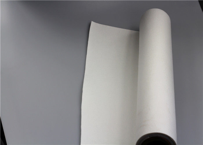 Air Filter Fabric Roll , Polyester Non Woven Filter Cloth Precise