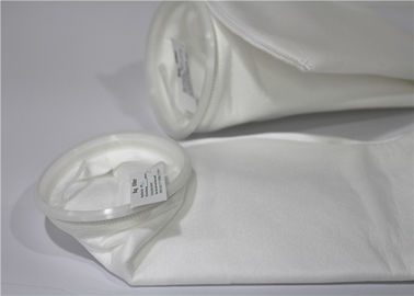 High Temperature Nylon Mesh Filter Bags Sewn Construction Glazed Finish Non Woven supplier