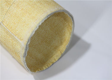 Anti Acid Aramid Filter Bag Carefully Fabricated Ease Installation High Filtration Blow Speed supplier