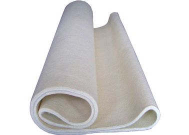 Cotton Air Slide Cloth , Solid Woven Belt Needle Polyester Clear Flat Stable