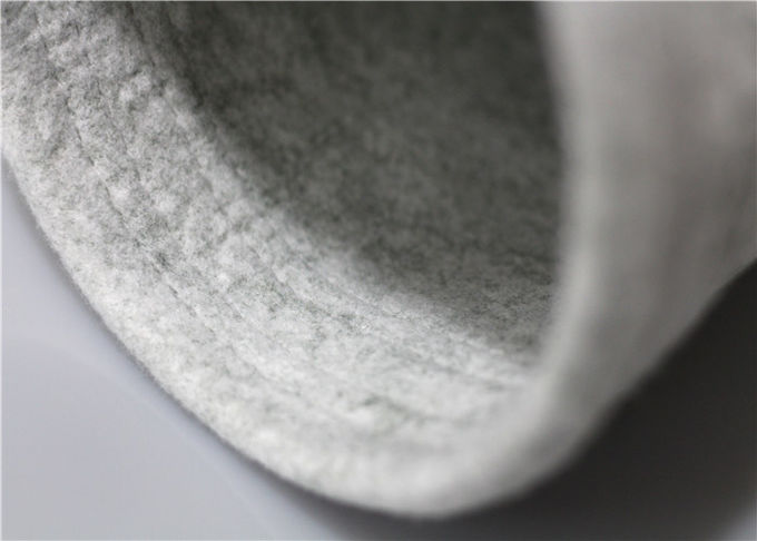 400GSM Polyester Felt Filter Bag Ring Top 2mm Thick Fine Woven Fabric