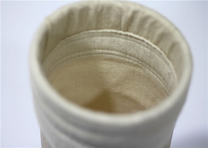100 Micron Aramid Filter Bag PTFE Film Excellent Air Permeability Strong Strength