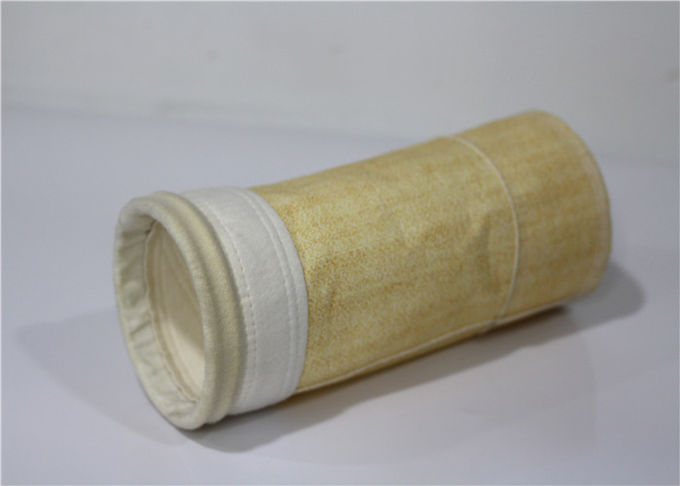 Industrial Meta Aramid Felt Filter Bags dust air Solid Seperation Fire Resistant Welded