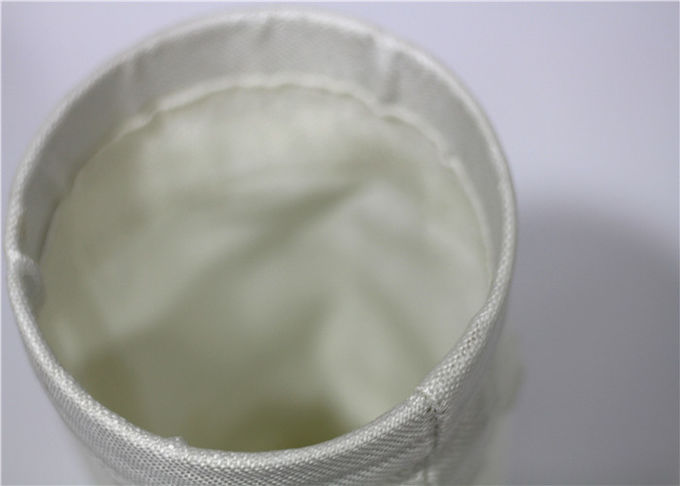 Cement High Temperature Fiberglass Filter Bag Material Selection Needle Punched