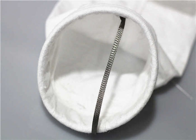 Microporous PTFE Dust Collector Filter Bags Smooth Surface Chemical Stable