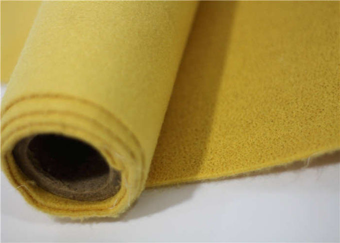 Film P84 Geotextile Needle Felt Filter Cloth Large Filtration Surface Area For Flue Gas Purification