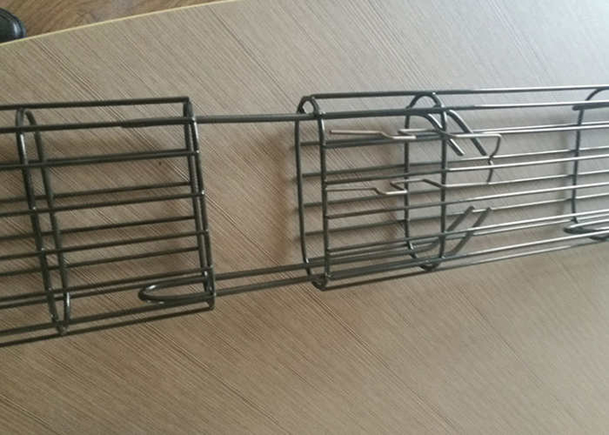 Black Bag Supporting Cages , Dust Collector Accessories 120-250mm Diameter
