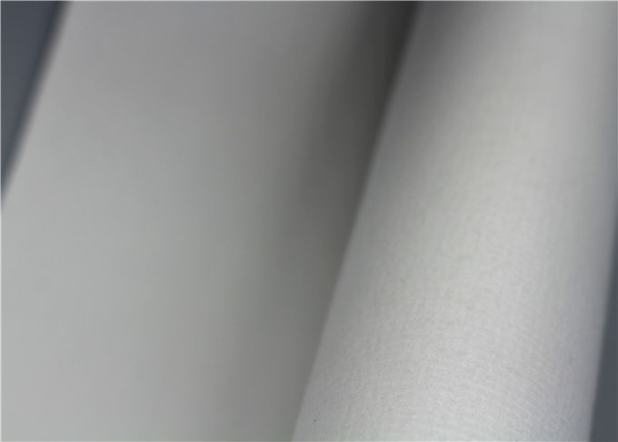 Monofilament Liquid Felt Polyester Filter Cloth Non Woven White Color 600 GSM