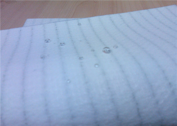 Waterproof Polyester Mesh Fabric , Felt Filter Material High Temperature Resistant