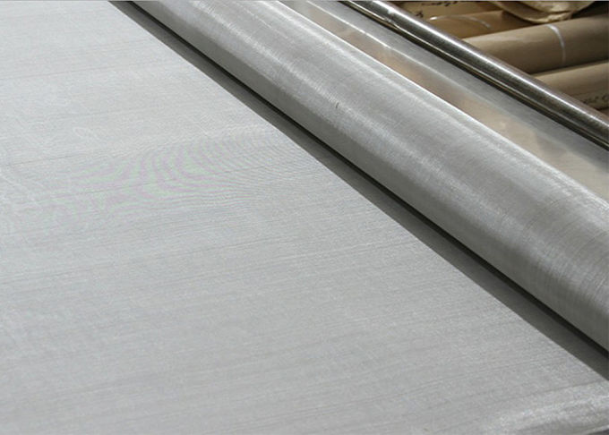 Plain Weave Stainless Steel Bolting Cloth Strong Anti Please Ability No Deformable