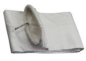 low Temperature filter Custom Polyester Felt Filter Bag , 10 Micron Filter Sock Anti Acid