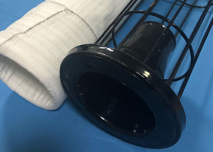 Dust Collector Polyester Felt Filter Bag Round Bottom Type With PTFE Membrane