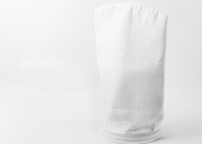 Air - Condition System Water Filtration Bags / High Efficiency Filter Bags White Color